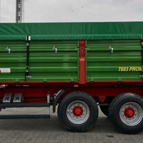 Przyczepa PRONAR PT610 PT510 10t PT612 PT512 12t T680 PLANDEKA GRATIS