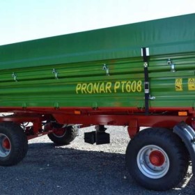 Przyczepa PRONAR PT606 PT608 PT610 PT510 PT612 PT512 PLANDEKA GRATIS