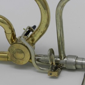 Puzon Bb/F KING 4B z kwartwentylem Po Przeglądzie Futerał DR21-114