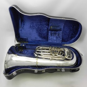 Tuba Bb Schenkelaars 4 wentyle Po przeglądzie Futerał (DR24-032)