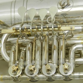Tuba Bb Schenkelaars 4 wentyle Po przeglądzie Futerał (DR24-032)