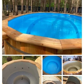Wkład balia ogrodowa, jaccuzzi, beczka po saunie, polipropylen, hottub