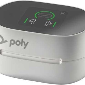 NOWE Słuchawki bezprzewodowe Poly voyager Free 60+ UC białe