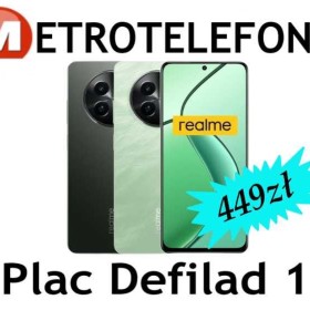 NOWY Realme 12X 128gb czarny, zielony - METRO CENTRUM